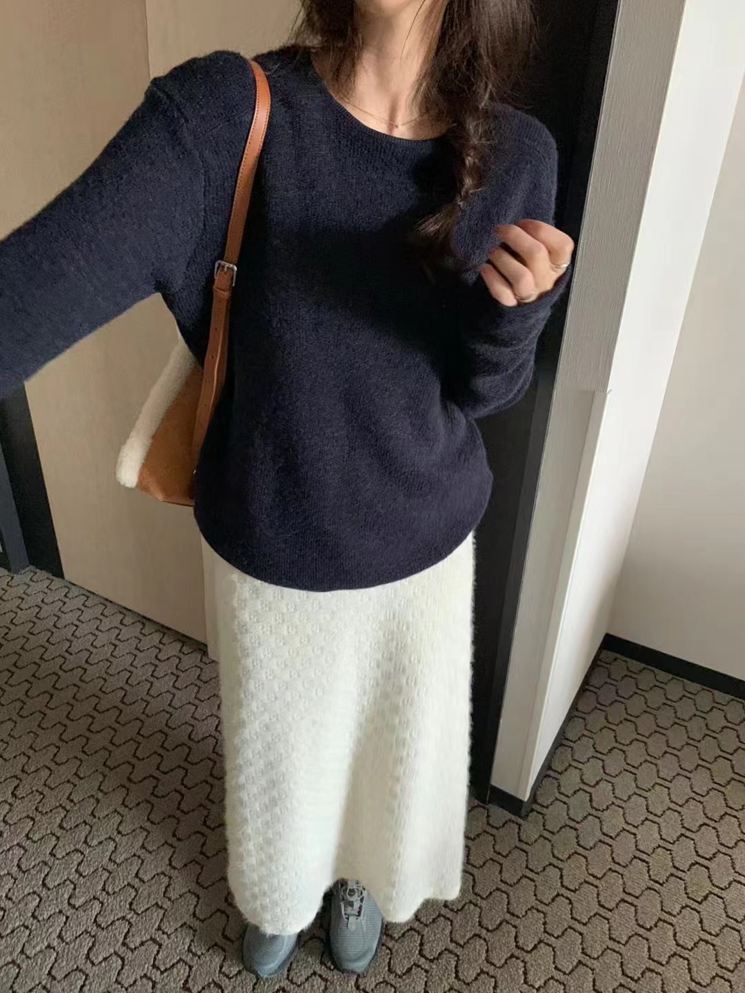 PYT-ot東大門㊣代購女士新品推薦職業時尚人氣針織衫不含腰帶pretty young thing針織衫