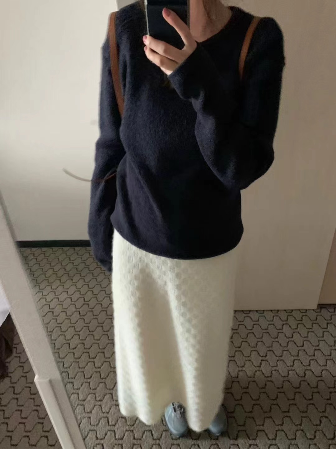 PYT-ot東大門㊣代購女士新品推薦職業時尚人氣針織衫不含腰帶pretty young thing針織衫圖色3