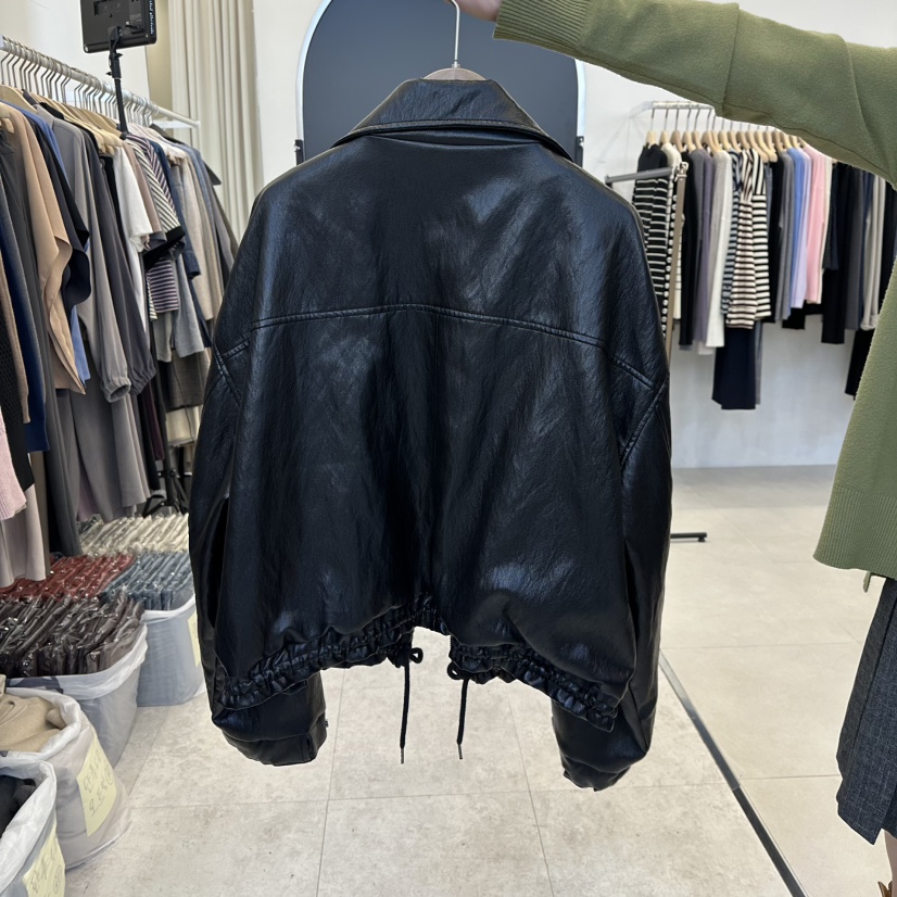 FUNNY POWDER東大門㊣實拍女士新品時尚推薦人氣職業熱賣夾克THE FUNNY夾克