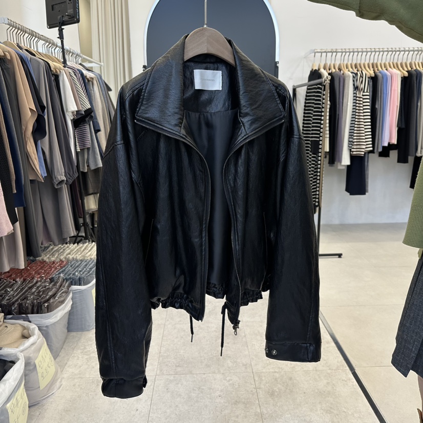 FUNNY POWDER東大門㊣實拍女士新品時尚推薦人氣職業熱賣夾克THE FUNNY夾克圖色3