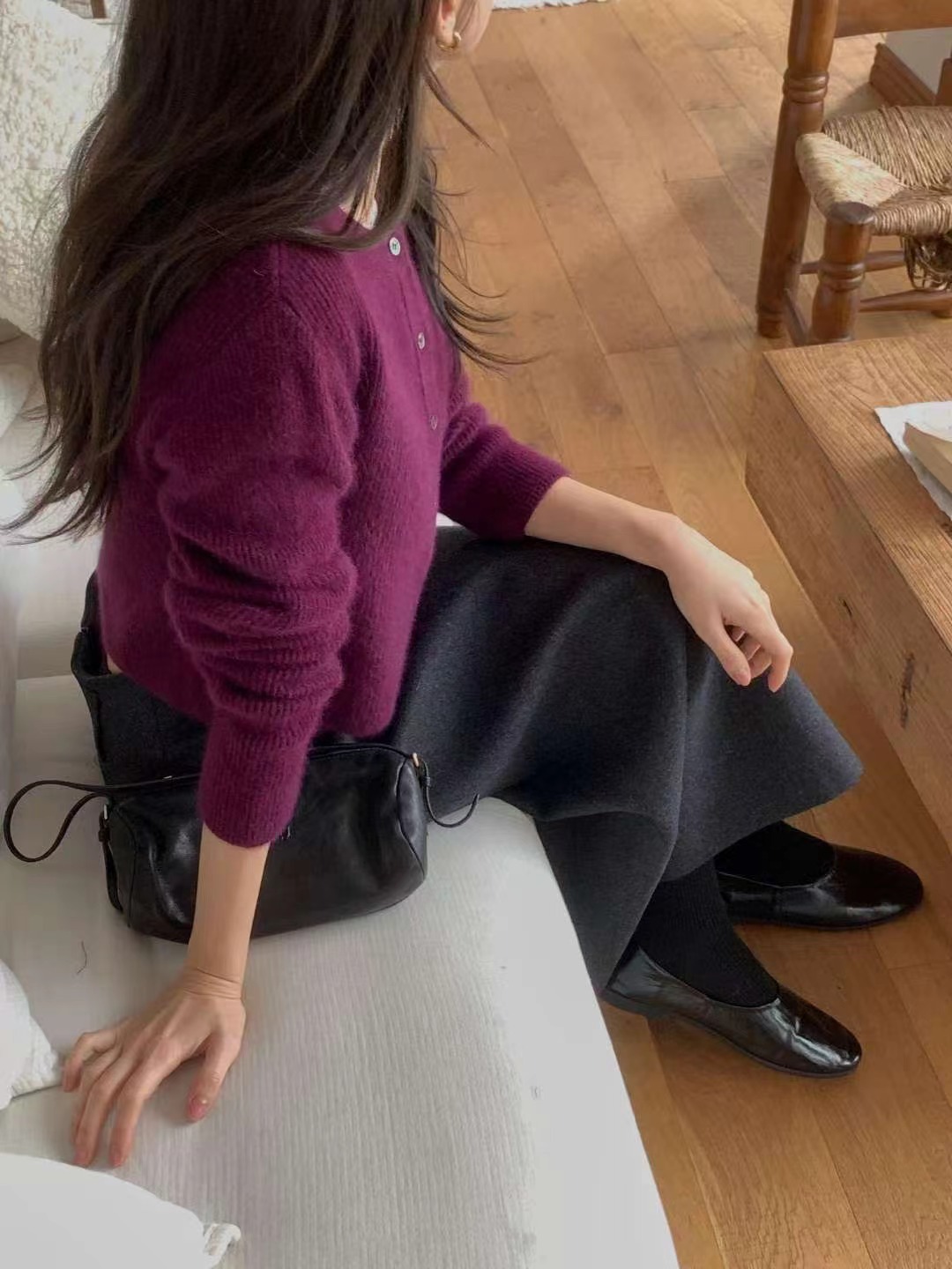 MIELLE-미엘르-OT東大門㊣代購女裝新品休閑時尚真品針織衫MIELLE-미엘르-OT針織衫