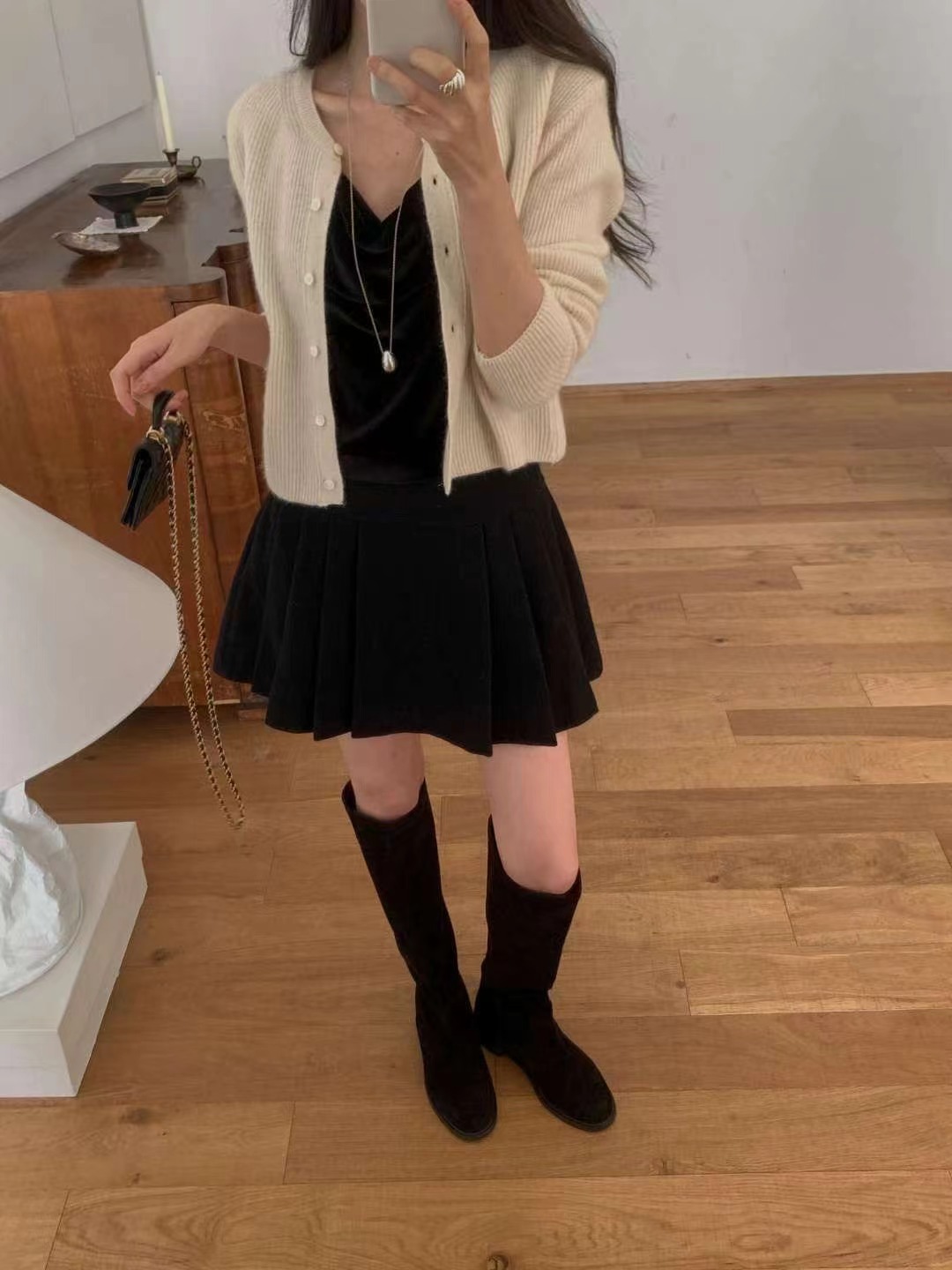 MIELLE-미엘르-OT東大門㊣代購女裝新品休閑時尚真品針織衫MIELLE-미엘르-OT針織衫圖色1