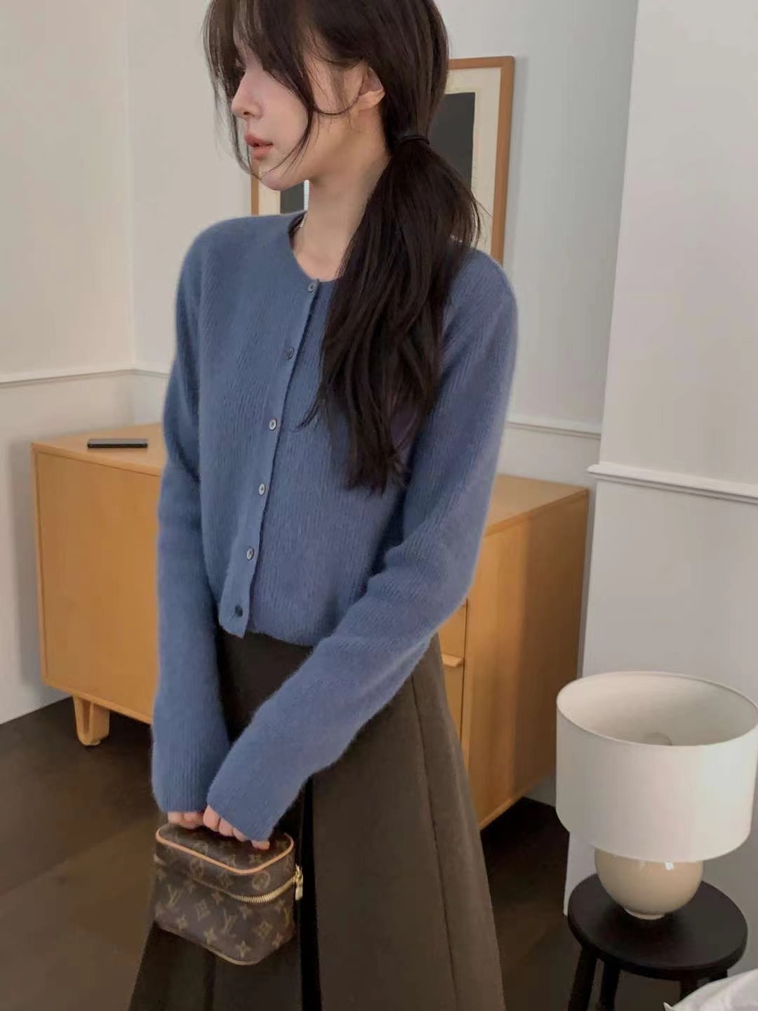 MIELLE-미엘르-OT東大門㊣代購女裝新品休閑時尚真品針織衫MIELLE-미엘르-OT針織衫圖色2