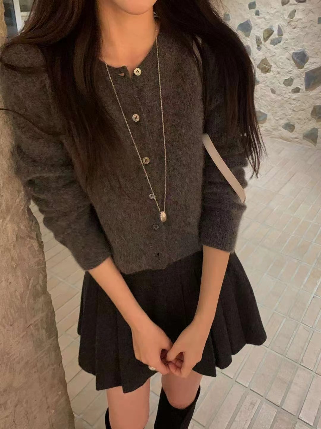 MIELLE-미엘르-OT東大門㊣代購女裝新品休閑時尚真品針織衫MIELLE-미엘르-OT針織衫圖色5