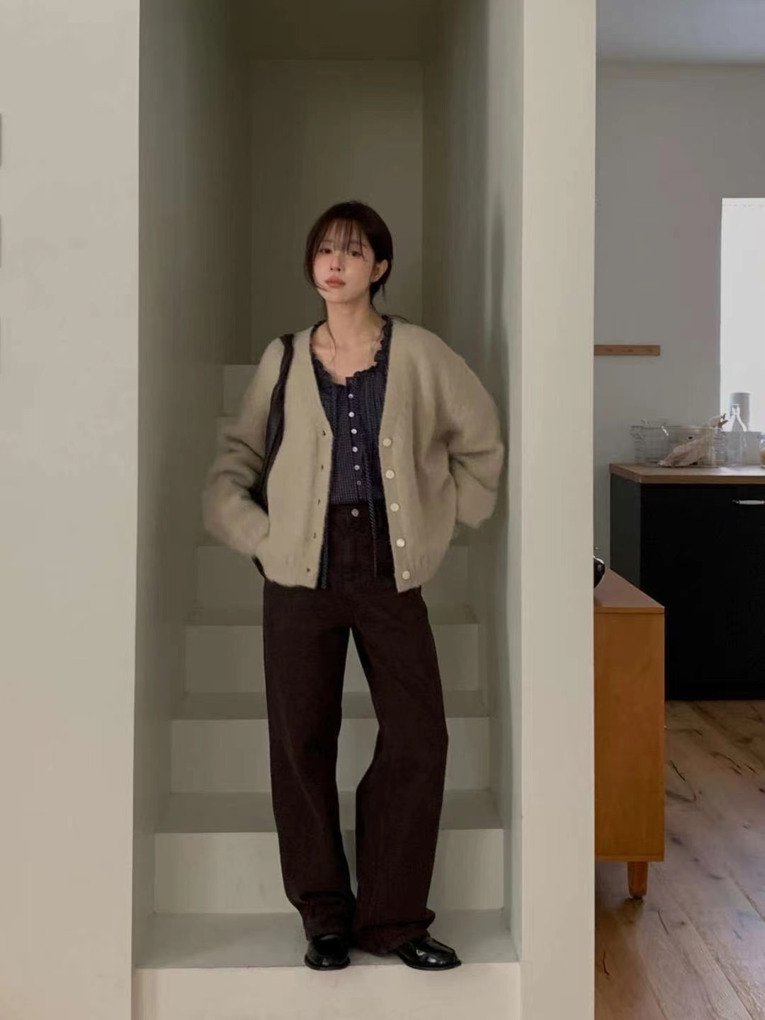 MIELLE-미엘르-OT東大門㊣代購女裝新品推薦真品職業針織衫MIELLE-미엘르-OT針織衫