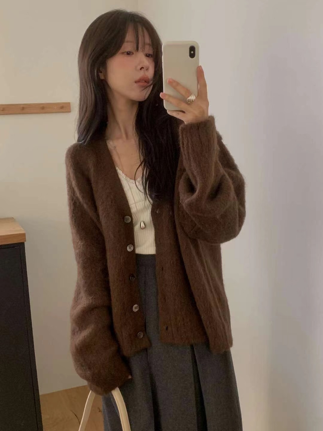 MIELLE-미엘르-OT東大門㊣代購女裝新品推薦真品職業針織衫MIELLE-미엘르-OT針織衫圖色2