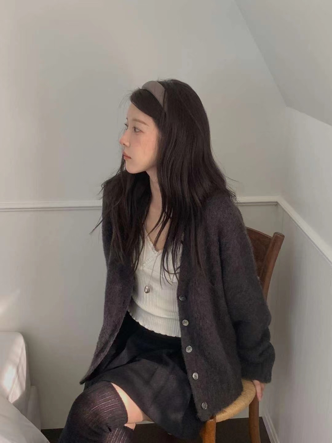 MIELLE-미엘르-OT東大門㊣代購女裝新品推薦真品職業針織衫MIELLE-미엘르-OT針織衫圖色3