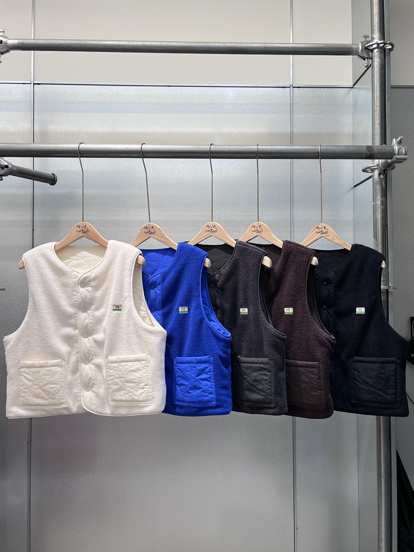 GVR COMPANY韓國直郵㊣女士新品休閑職業馬甲里外穿雙面絎縫GVR-COMPANY馬甲