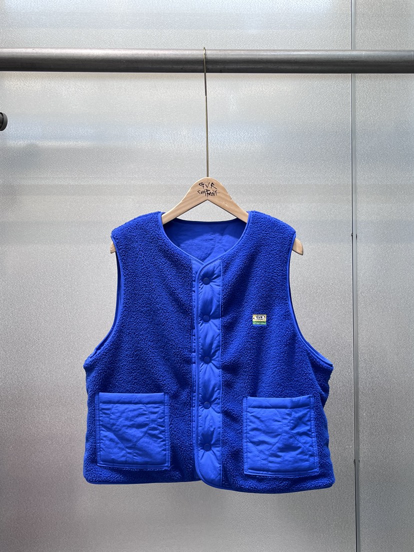 GVR COMPANY韓國直郵㊣女士新品休閑職業馬甲里外穿雙面絎縫GVR-COMPANY馬甲圖色2