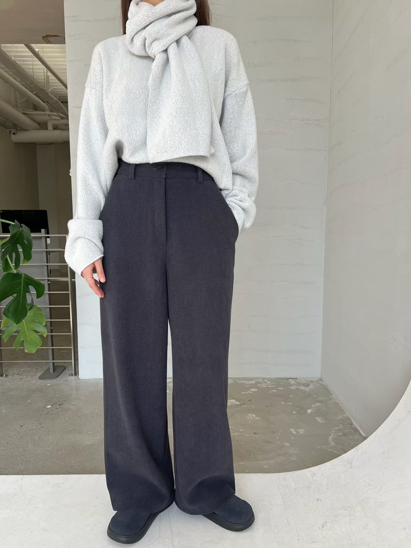 URBANE cloth韓國直郵㊣女士新品熱賣25秋冬時尚職業休閑褲URBANE cloth休閑褲