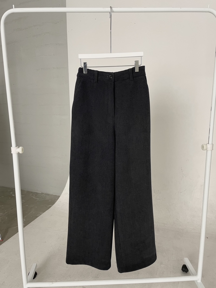 URBANE cloth韓國直郵㊣女士新品熱賣25秋冬時尚職業休閑褲URBANE cloth休閑褲圖色2墨色