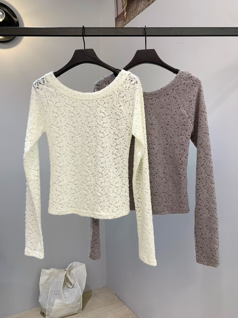 SOFTNESS韓國代購㊣女士新款休閑職業人氣25秋冬襯衫蕾絲衫Softness/Cosmic襯衫/蕾絲衫