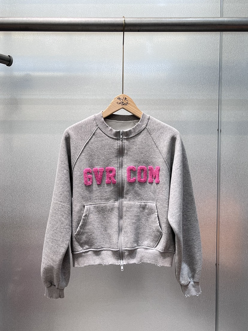 GVR COMPANY東大門㊣直郵女裝新款職業25秋冬真品夾克拉鏈GVR-COMPANY夾克圖色2