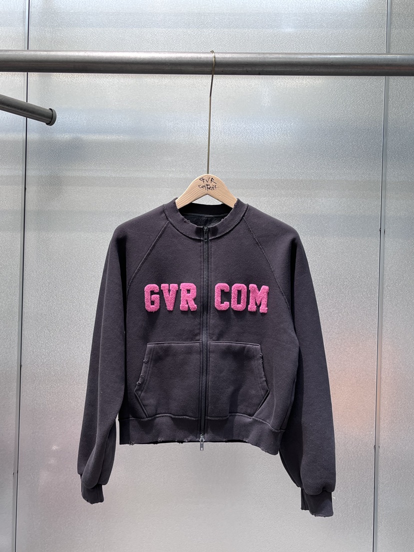 GVR COMPANY東大門㊣直郵女裝新款職業25秋冬真品夾克拉鏈GVR-COMPANY夾克圖色4