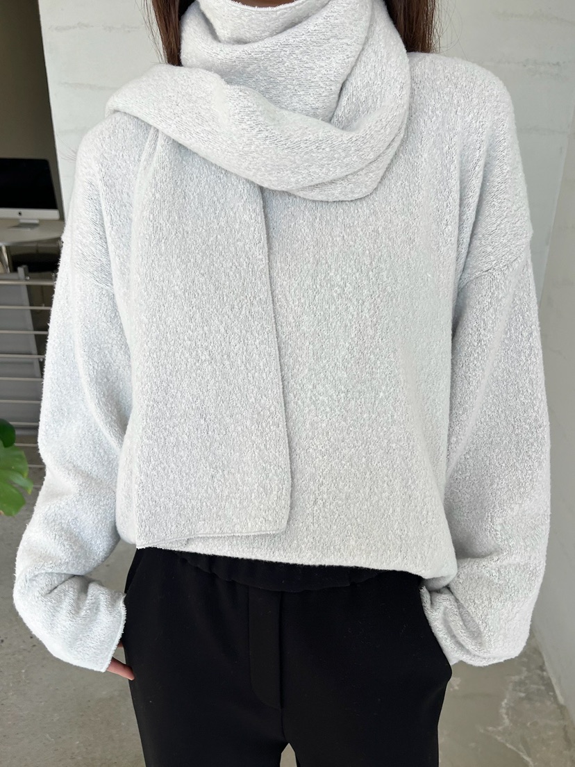 URBANE cloth東大門㊣直郵女裝新品時尚熱賣推薦衛衣含圍巾URBANE cloth衛衣