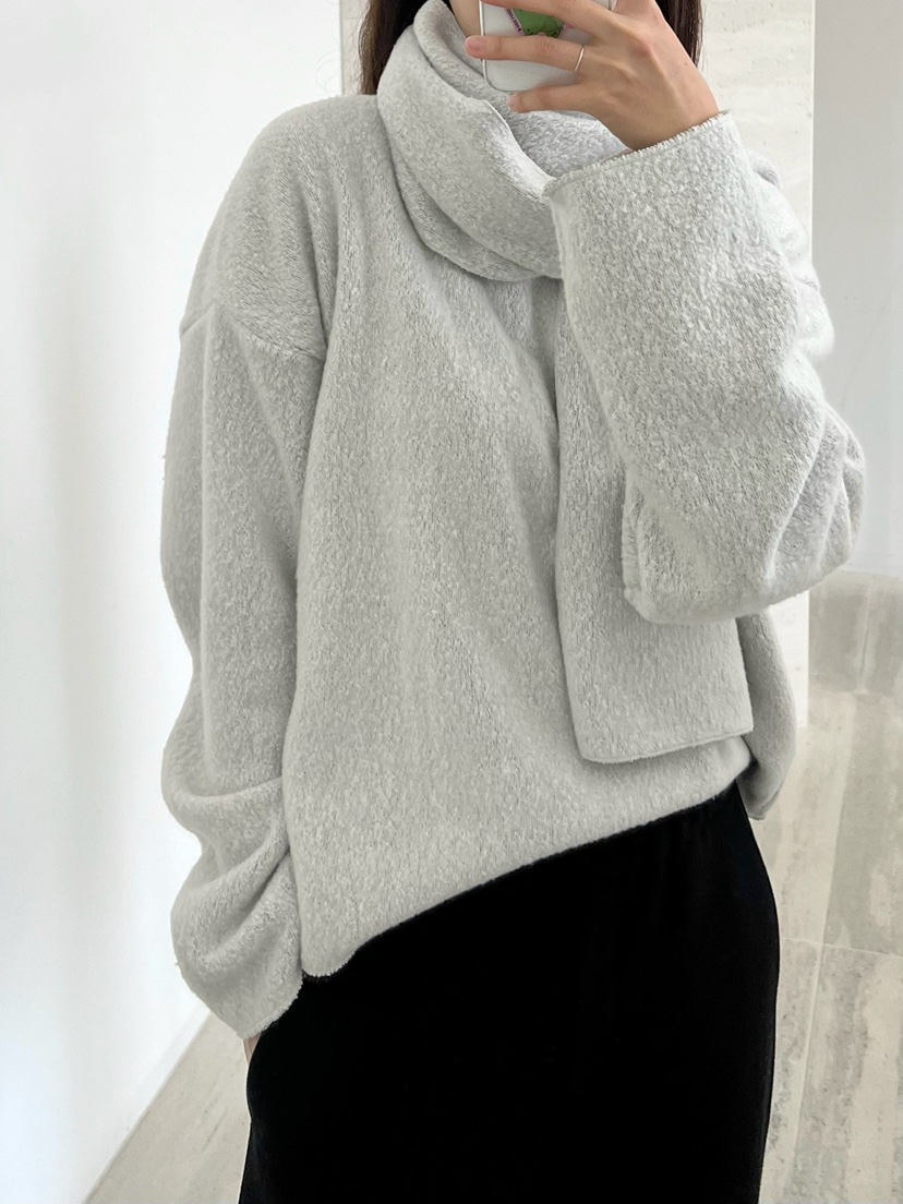 URBANE cloth東大門㊣直郵女裝新品時尚熱賣推薦衛衣含圍巾URBANE cloth衛衣