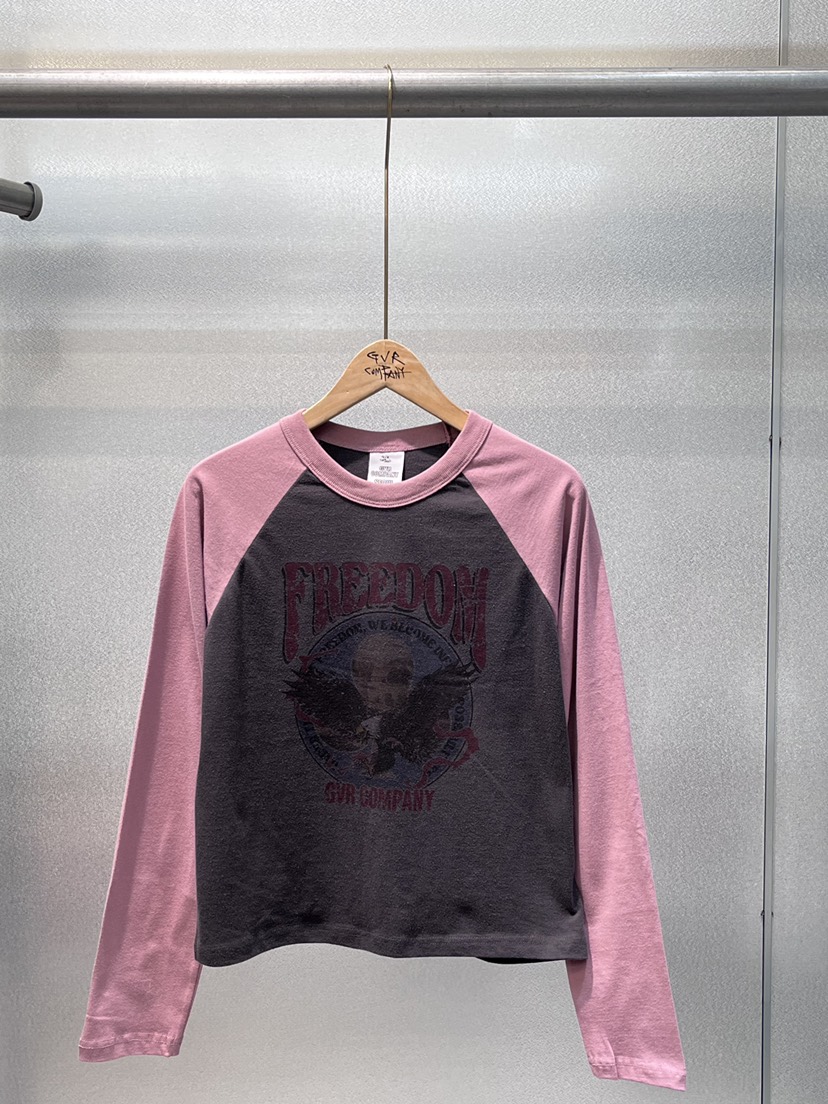 GVR COMPANY韓國直郵㊣女士新品25秋冬職業熱賣推薦長袖T恤GVR-COMPANY長袖T恤圖色4