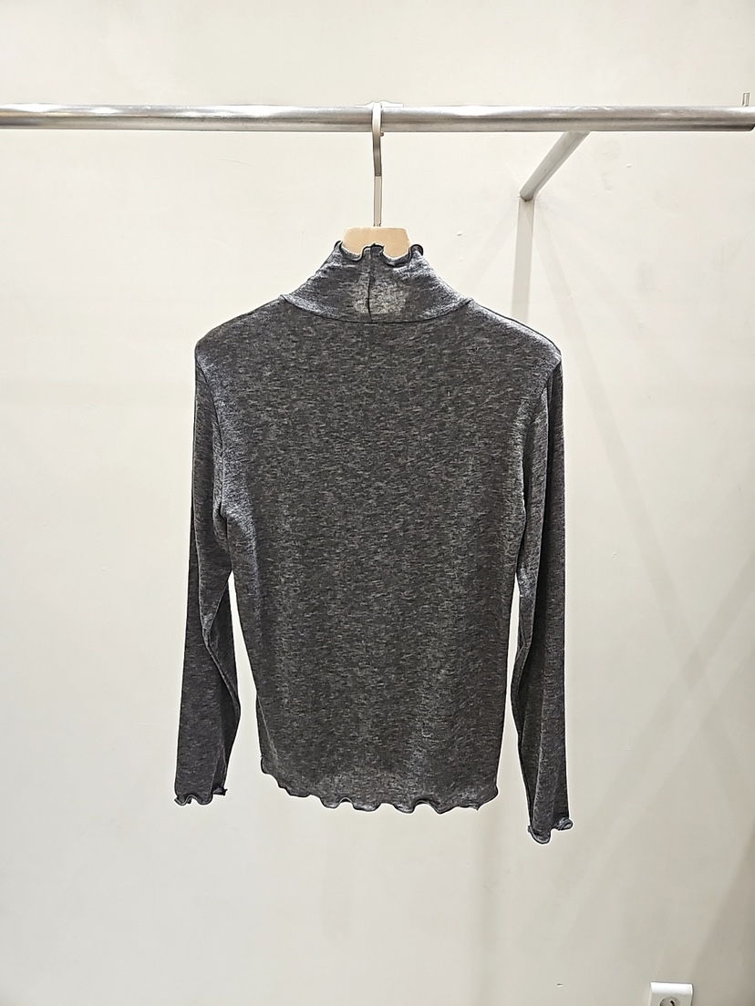 MONTER東大門㊣實拍女士新品25秋冬真品時尚休閑長袖T恤羊毛MONTER長袖T恤