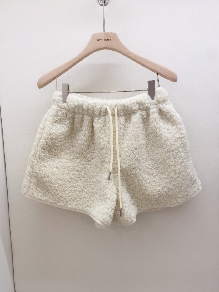 LOVE ROSIE韓國直郵㊣女士新品職業人氣真品推薦25秋冬短褲羊毛LOVE ROSIE短褲