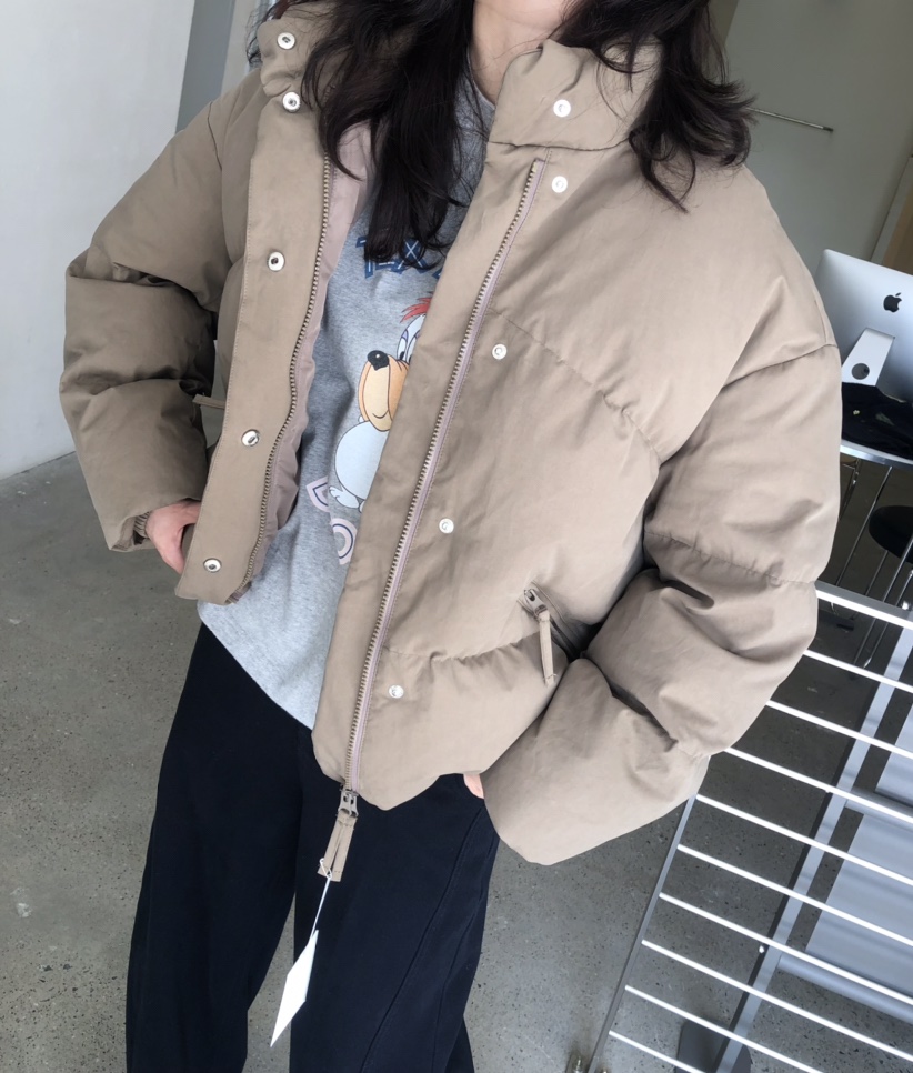 GLAD SOME東大門㊣實拍女士新款真品25秋冬職業短款棉服填充GLAD SOME短款棉服