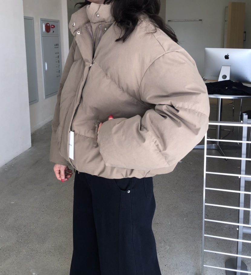 GLAD SOME東大門㊣實拍女士新款真品25秋冬職業短款棉服填充GLAD SOME短款棉服