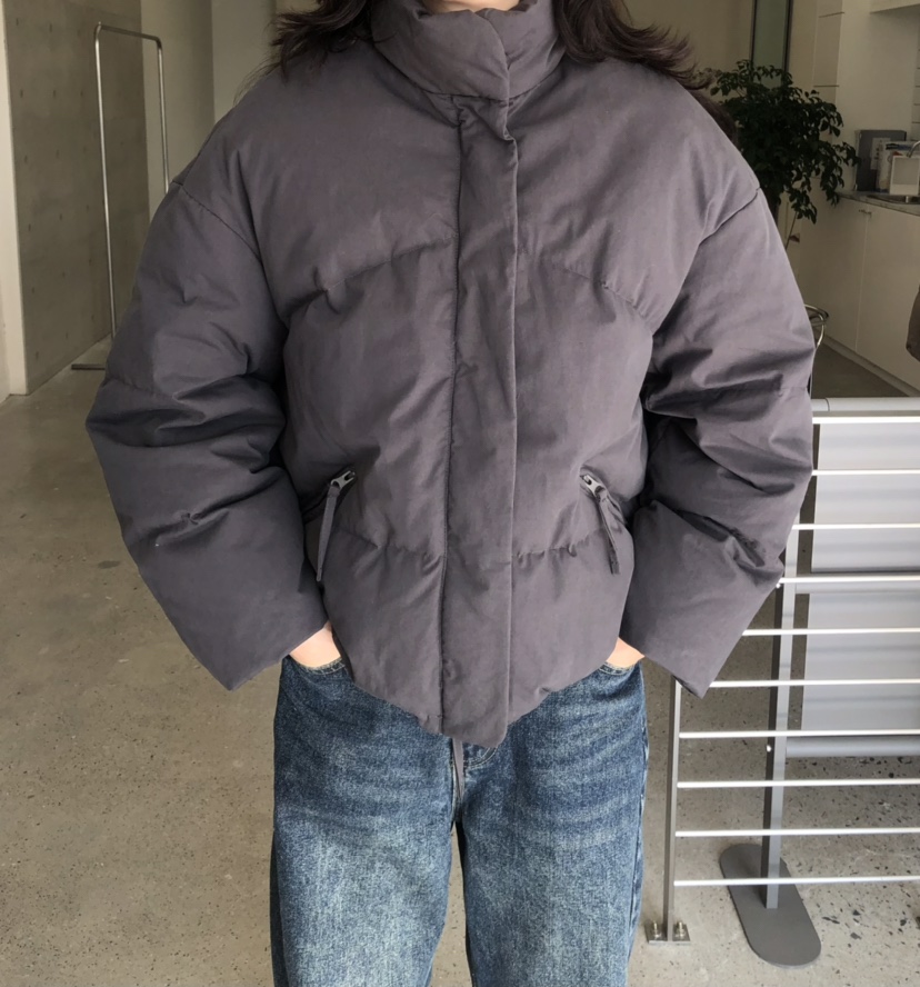 GLAD SOME東大門㊣實拍女士新款真品25秋冬職業短款棉服填充GLAD SOME短款棉服