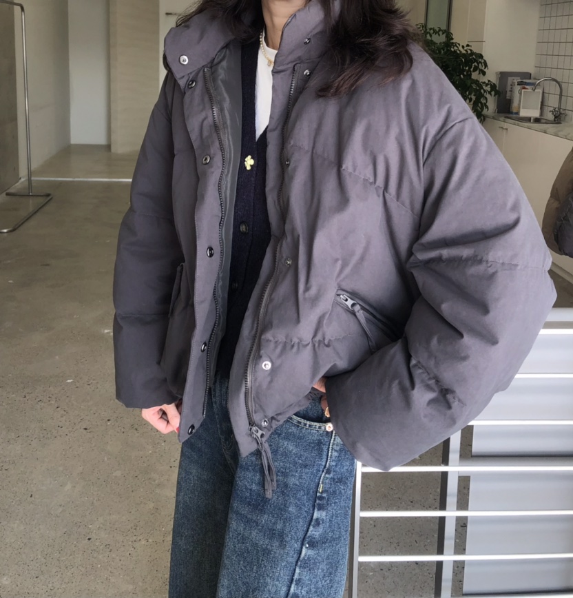 GLAD SOME東大門㊣實拍女士新款真品25秋冬職業短款棉服填充GLAD SOME短款棉服