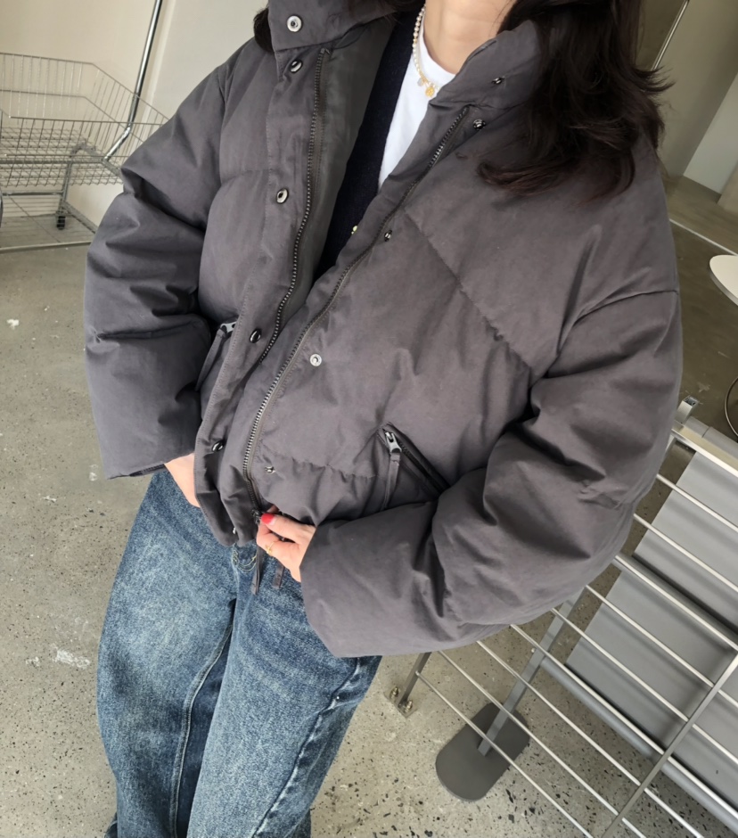 GLAD SOME東大門㊣實拍女士新款真品25秋冬職業短款棉服填充GLAD SOME短款棉服