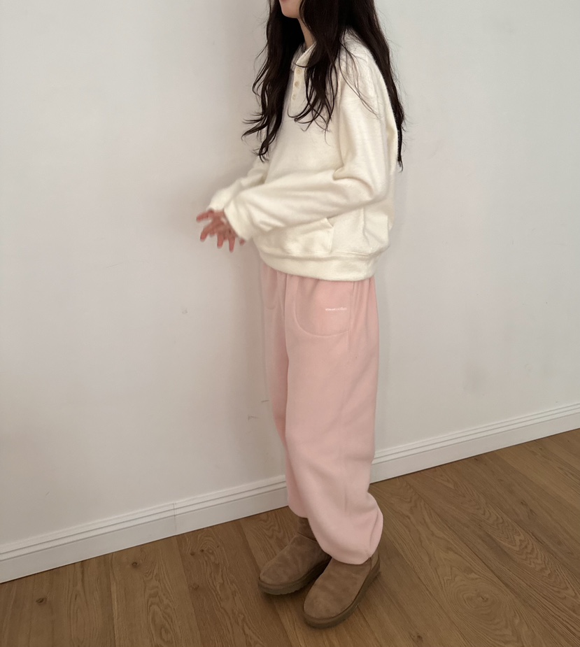 ERUME韓國直郵㊣女士新款25秋冬熱賣真品職業休閑褲小飛象毛絨ERUME休閑褲