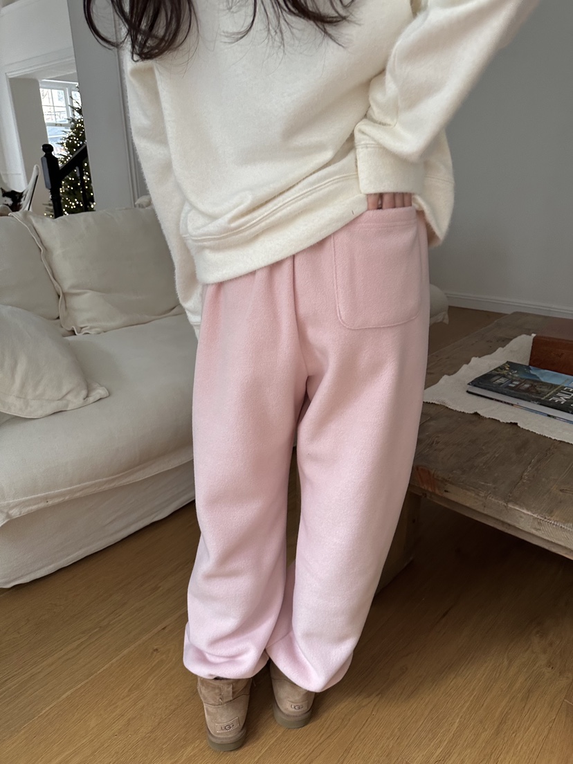 ERUME韓國直郵㊣女士新款25秋冬熱賣真品職業休閑褲小飛象毛絨ERUME休閑褲