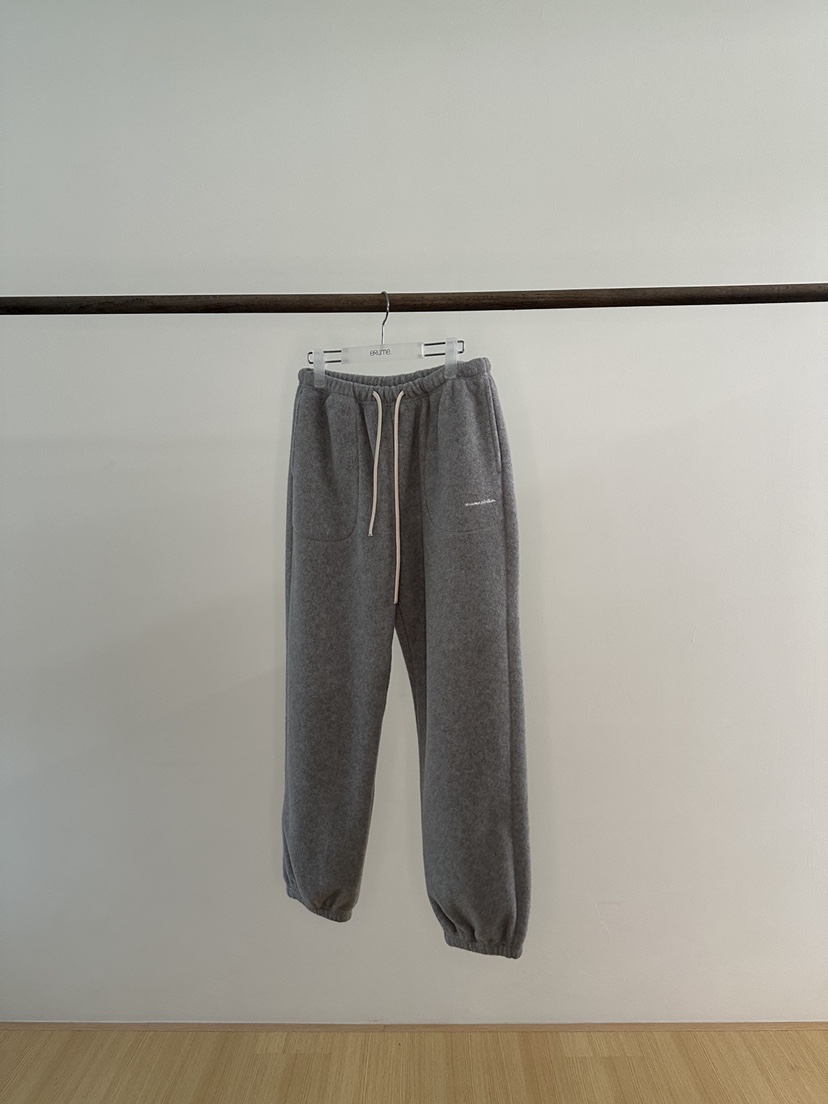 ERUME韓國直郵㊣女士新款25秋冬熱賣真品職業休閑褲小飛象毛絨ERUME休閑褲圖色3