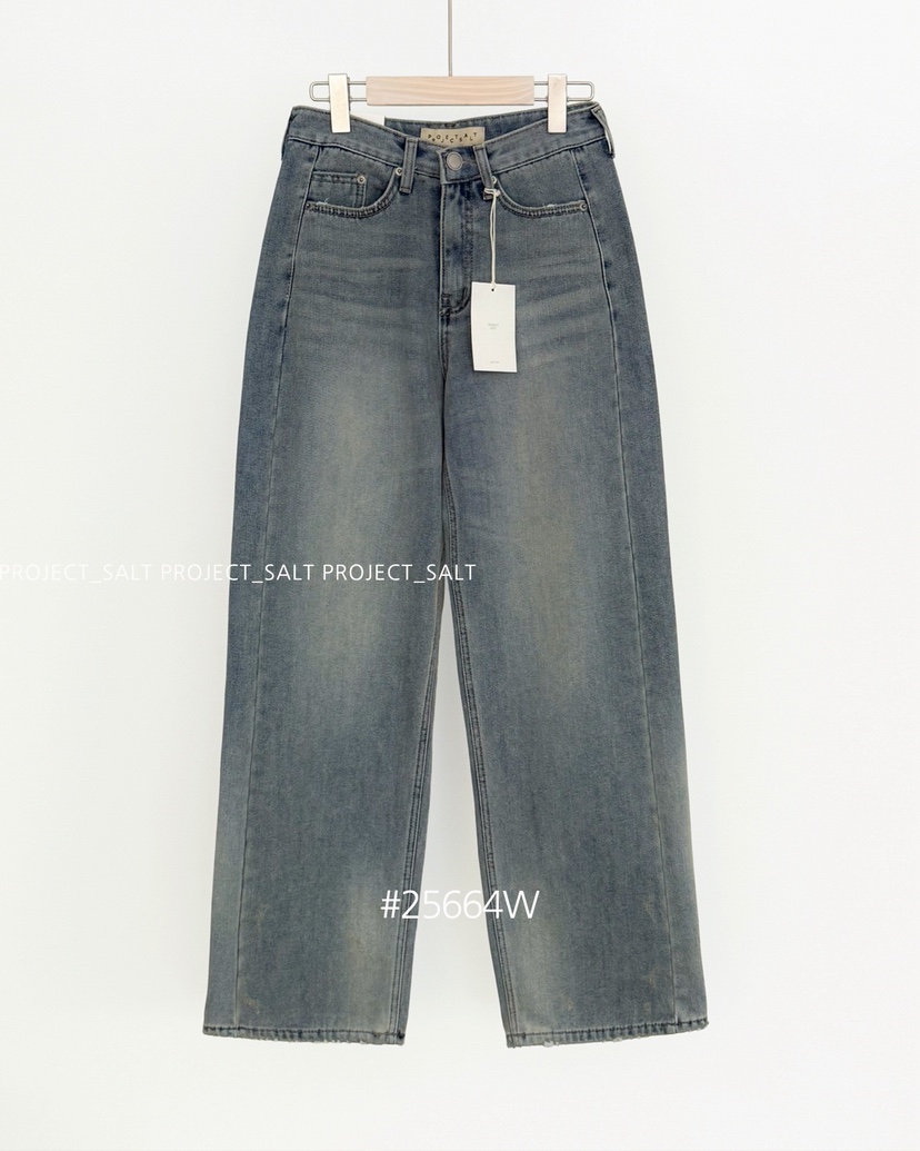 PROJECT SALT東大門㊣代購女士新款熱賣牛仔褲PROJECTSALT牛仔褲圖色1