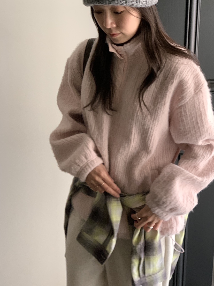 BAKING POWDER東大門㊣實拍女士新品真品25秋冬休閑衛衣拉鏈BAKING POWDER衛衣