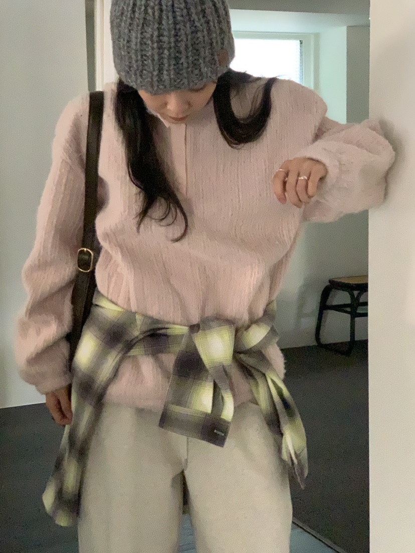 BAKING POWDER東大門㊣實拍女士新品真品25秋冬休閑衛衣拉鏈BAKING POWDER衛衣