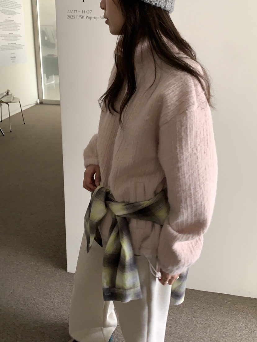 BAKING POWDER東大門㊣實拍女士新品真品25秋冬休閑衛衣拉鏈BAKING POWDER衛衣