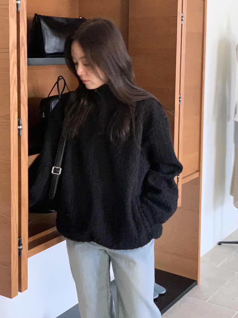 BAKING POWDER東大門㊣實拍女士新品真品25秋冬休閑衛衣拉鏈BAKING POWDER衛衣