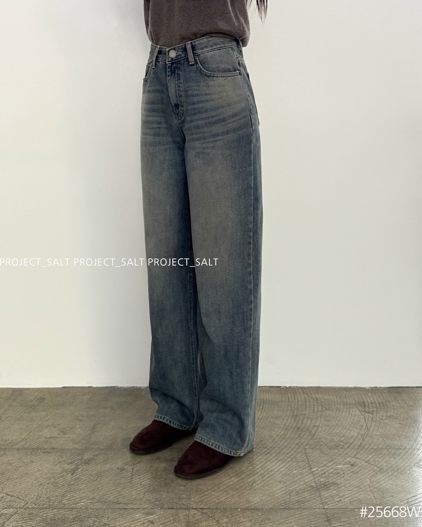 PROJECT SALT東大門㊣代購女裝新品人氣牛仔褲PROJECTSALT牛仔褲