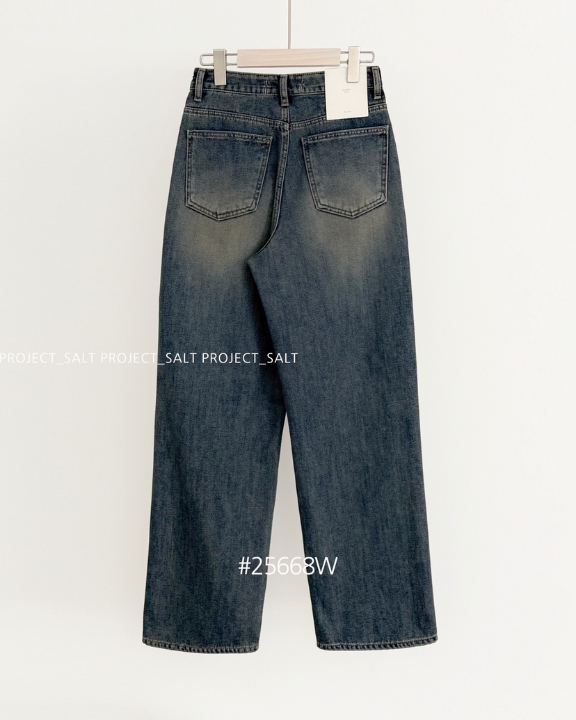 PROJECT SALT東大門㊣代購女裝新品人氣牛仔褲PROJECTSALT牛仔褲