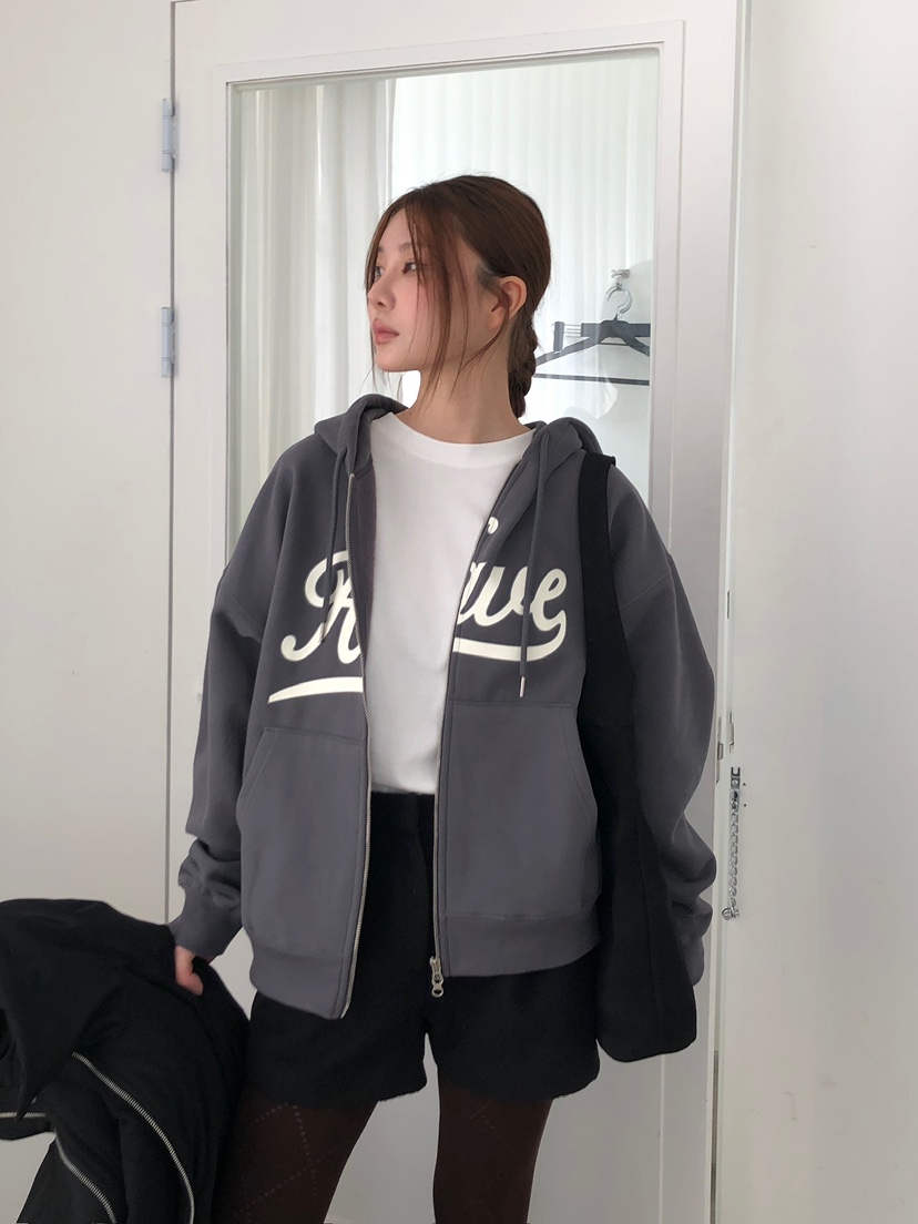 UNBOUND韓國代購㊣女裝新款25秋冬休閑真品熱賣時尚夾克拉鏈UNBOUND夾克