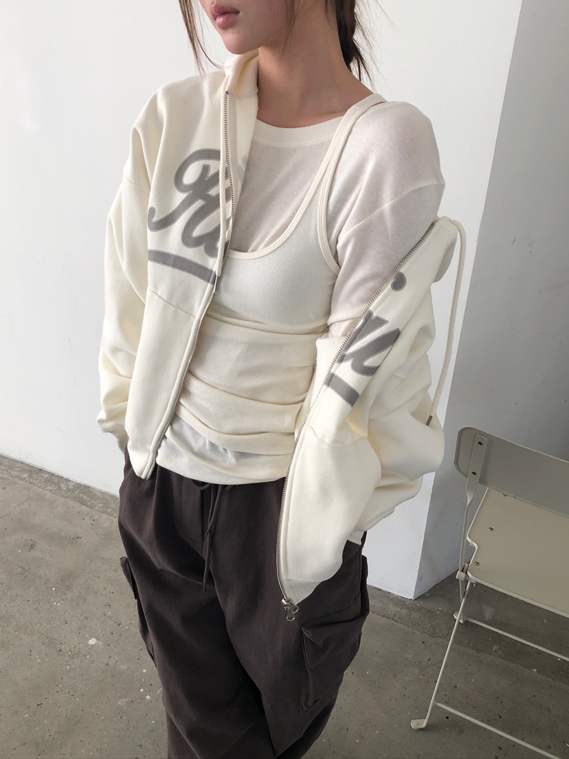 UNBOUND韓國代購㊣女裝新款25秋冬休閑真品熱賣時尚夾克拉鏈UNBOUND夾克