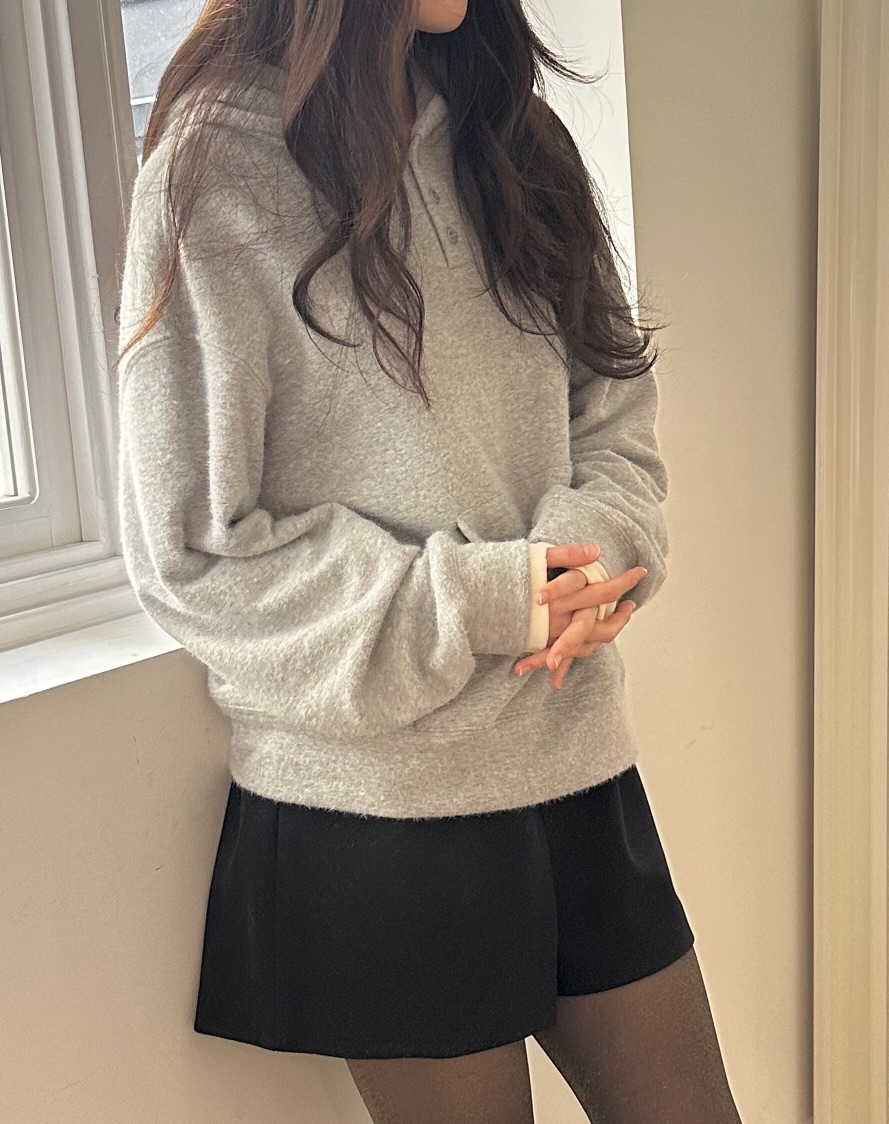 ERUME東大門㊣代購女士新款休閑時尚人氣真品熱賣衛衣抓絨連帽ERUME衛衣