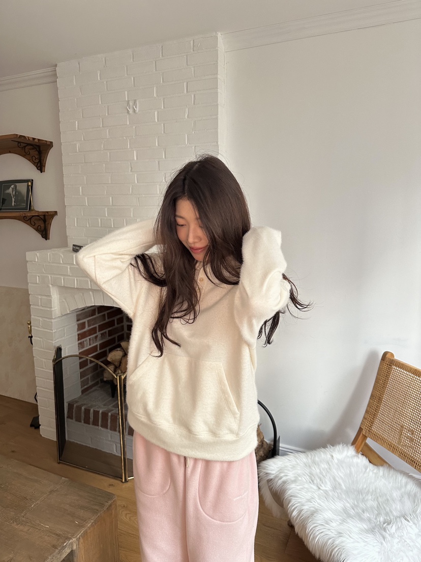 ERUME東大門㊣代購女士新款休閑時尚人氣真品熱賣衛衣抓絨連帽ERUME衛衣