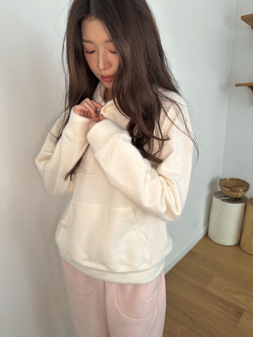 ERUME東大門㊣代購女士新款休閑時尚人氣真品熱賣衛衣抓絨連帽ERUME衛衣