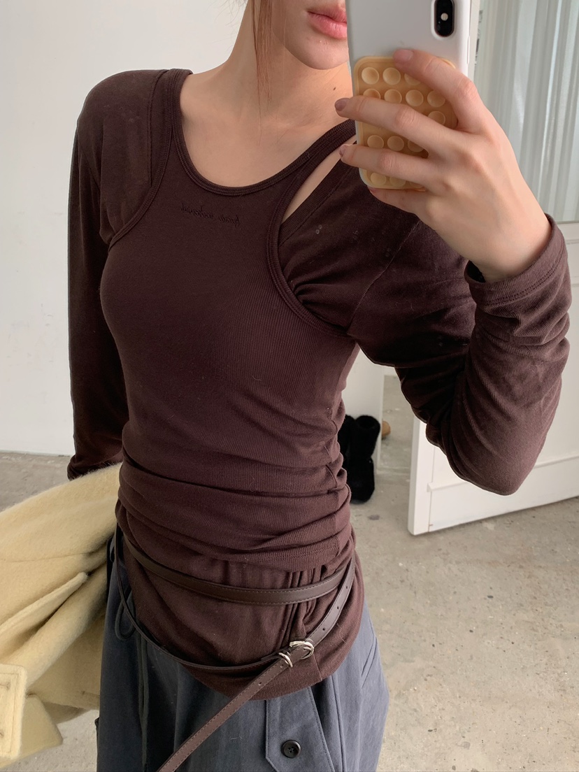 UNBOUND東大門㊣實拍女裝新款推薦熱賣真品25秋冬職業吊帶背心UNBOUND吊帶/背心