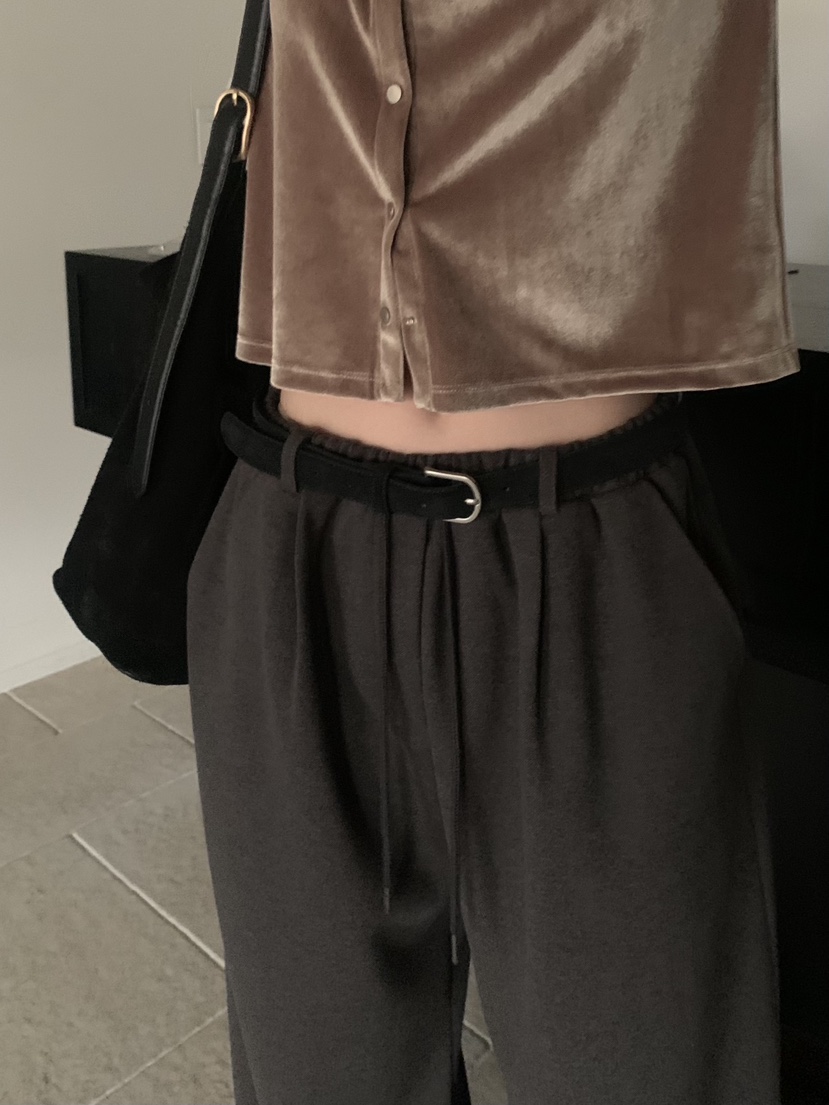 BAKING POWDER韓國直郵㊣女士新品真品人氣職業休閑休閑褲BAKING POWDER休閑褲