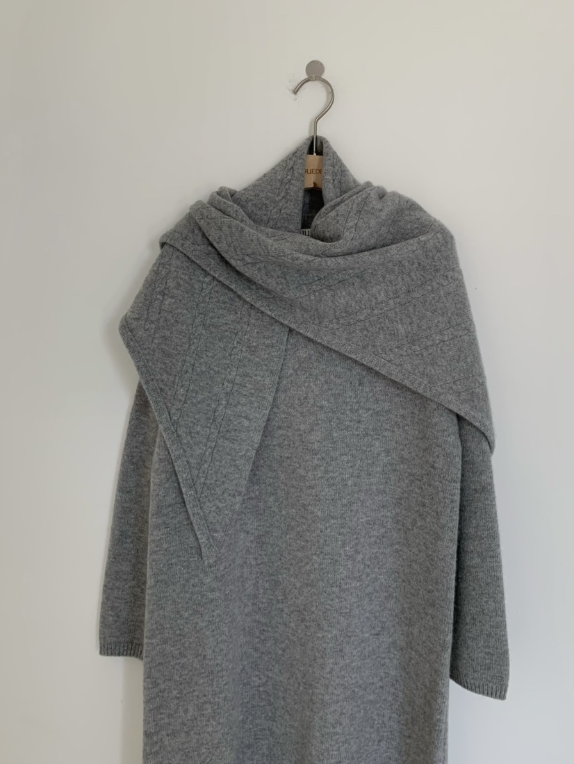 JUEDE韓國代購㊣女士新品人氣圍巾披肩披肩JUEDE圍巾/披肩圖色2