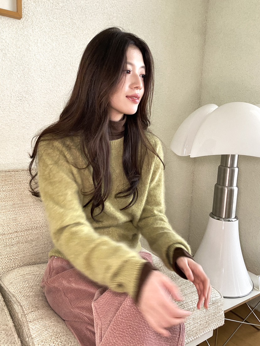 ERUME東大門㊣直郵女士新品真品人氣推薦時尚25秋冬針織衫羊絨ERUME針織衫