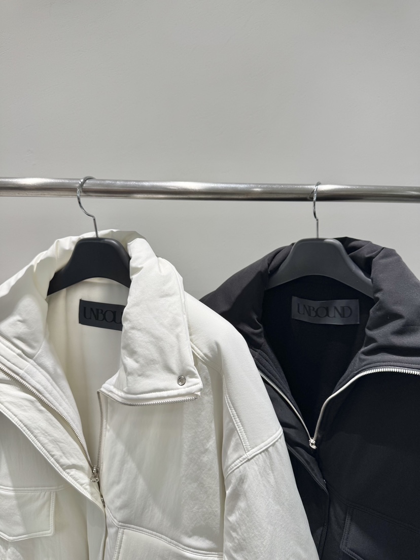 UNBOUND韓國代購㊣女裝新品人氣職業推薦熱賣休閑真品短款棉服UNBOUND短款棉服