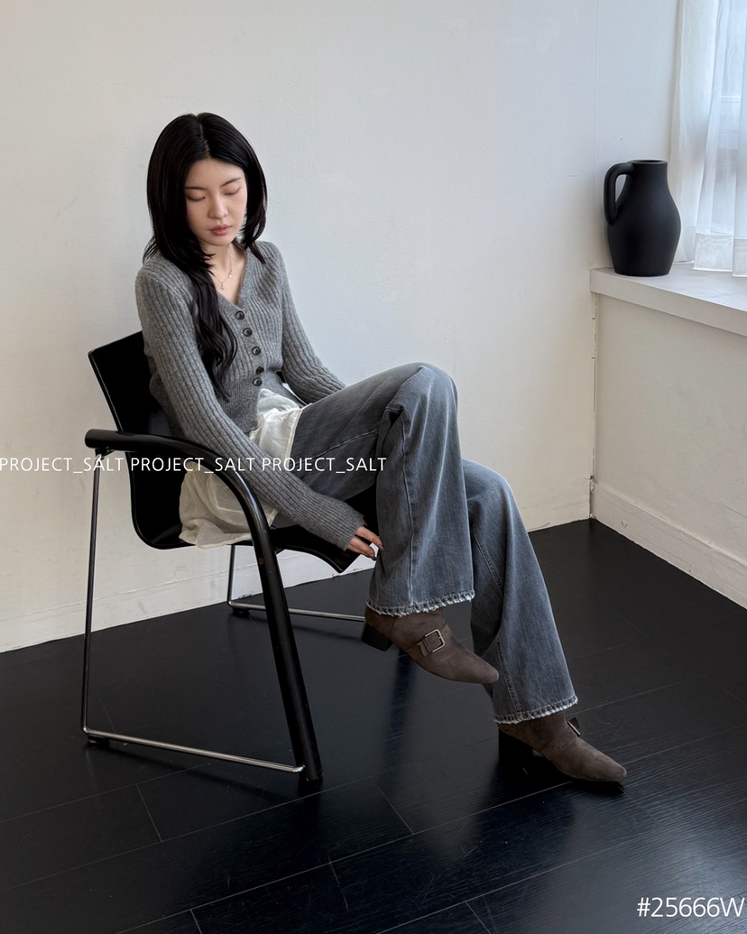 PROJECT SALT東大門㊣實拍女裝新品熱賣牛仔褲PROJECTSALT牛仔褲