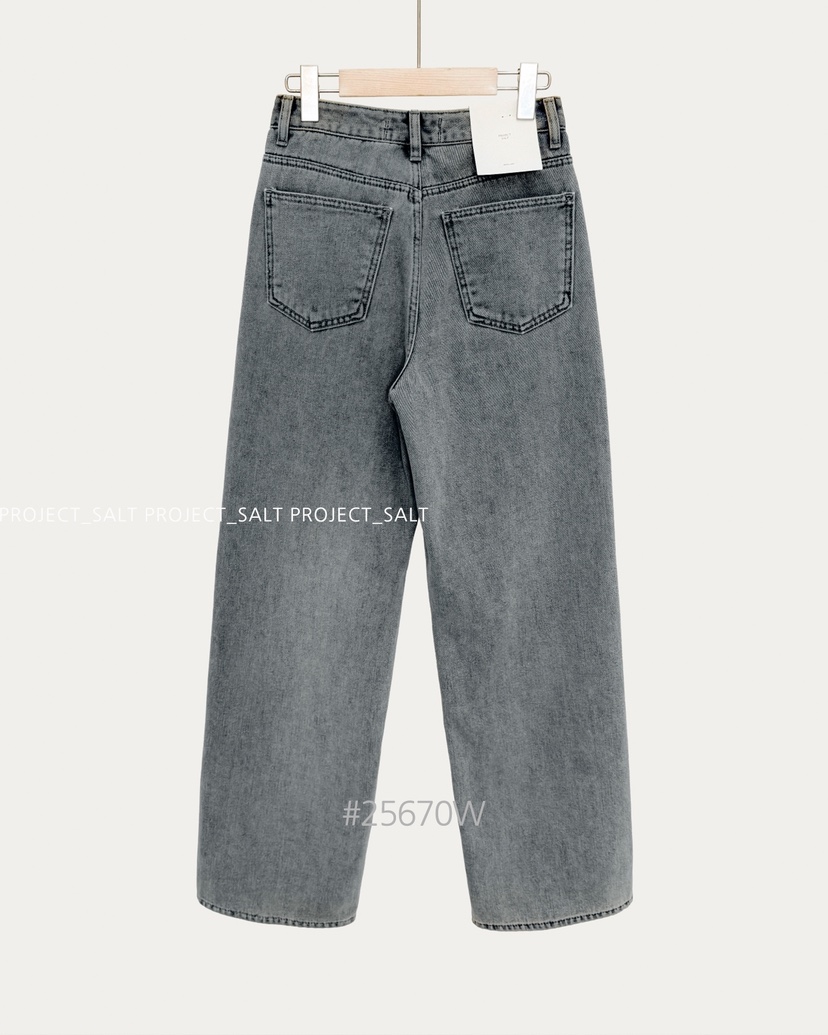 PROJECT SALT東大門㊣實拍女士新款職業牛仔褲PROJECTSALT牛仔褲